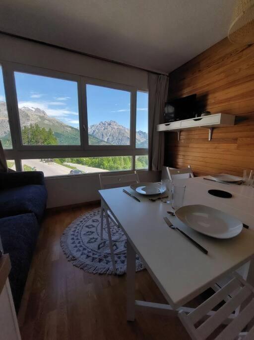 Joli Studio 4 Couchages Aux Pieds Des Pistes Puy-Saint-Vincent Exterior foto