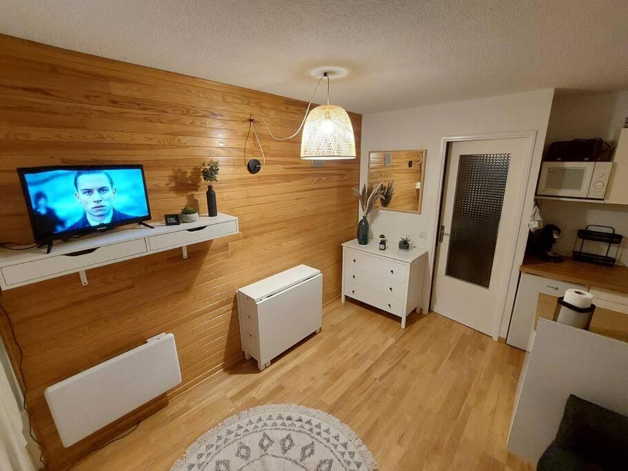 Joli Studio 4 Couchages Aux Pieds Des Pistes Puy-Saint-Vincent Exterior foto